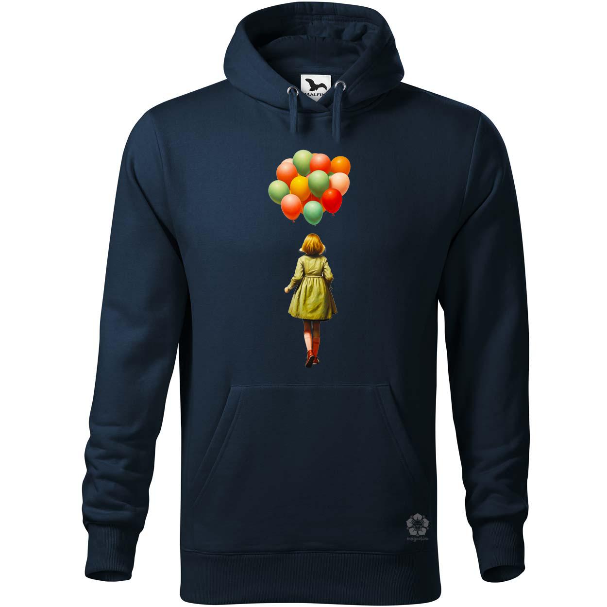 Lány lufikkal v3 egyedi  pulóver 
