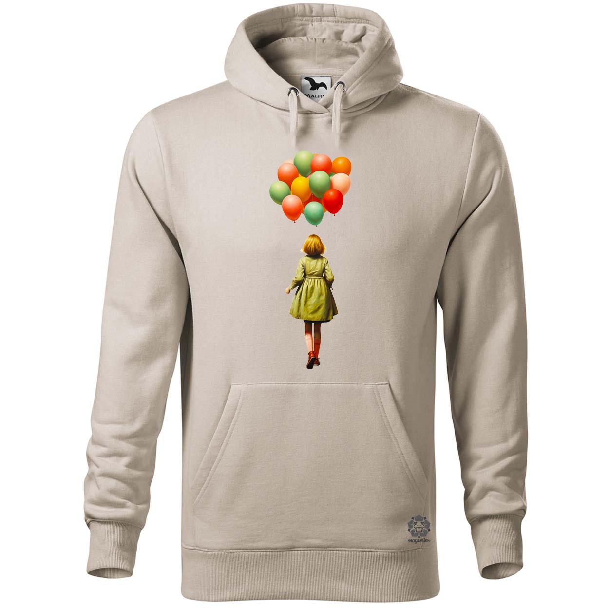 Lány lufikkal v3 egyedi  pulóver 
