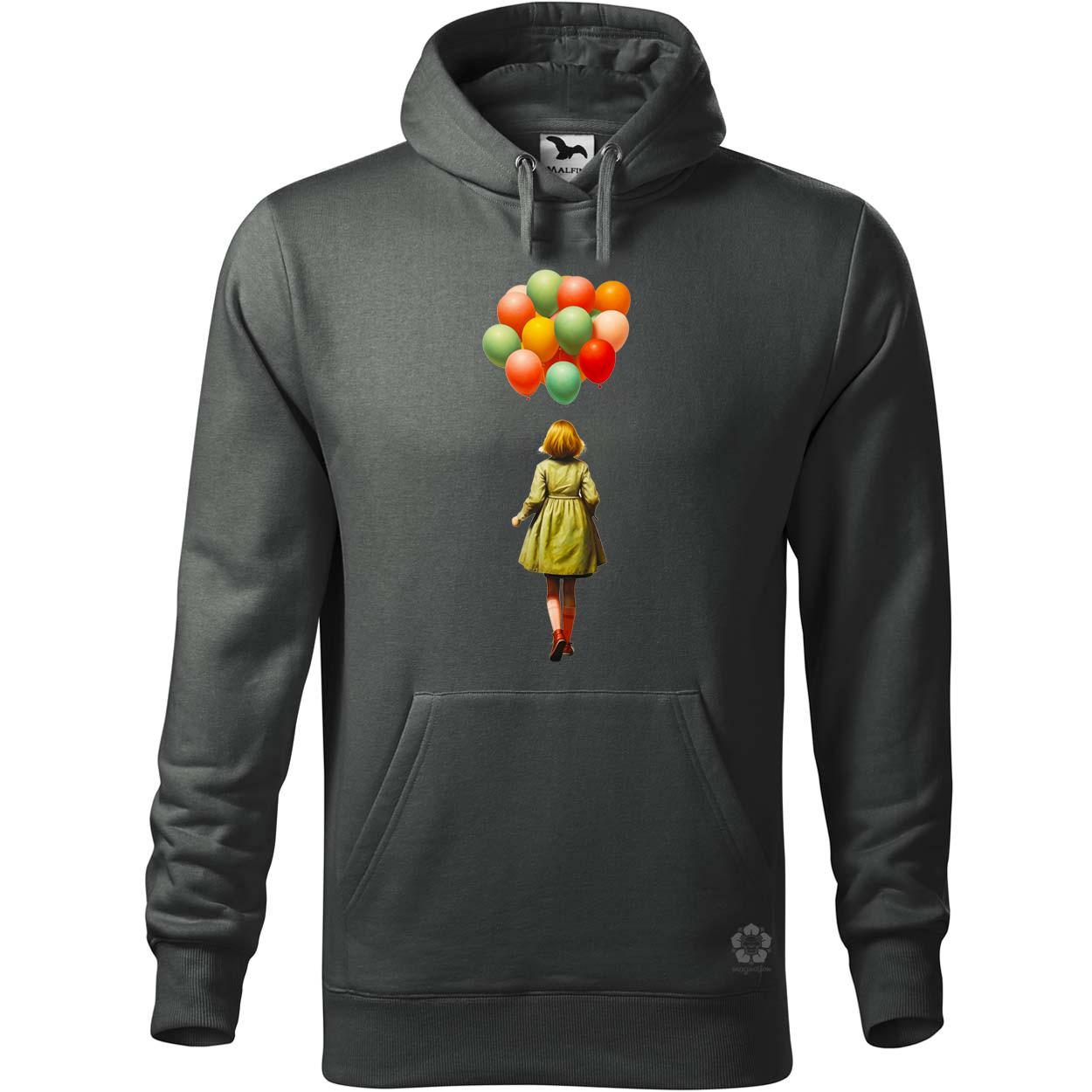 Lány lufikkal v3 egyedi  pulóver 