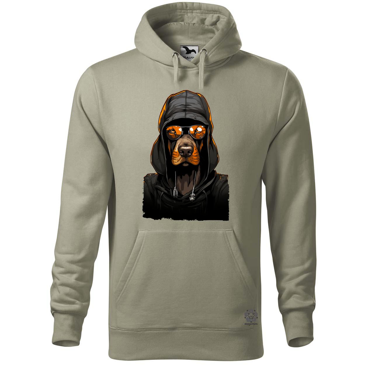 Laza Basset Hound v2 egyedi  pulóver 