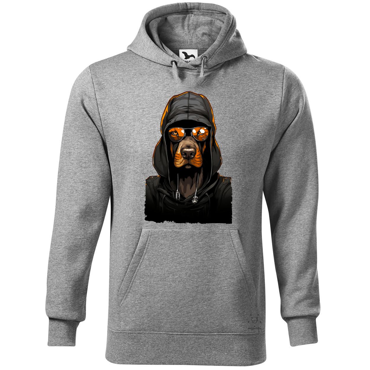 Laza Basset Hound v2 egyedi  pulóver 
