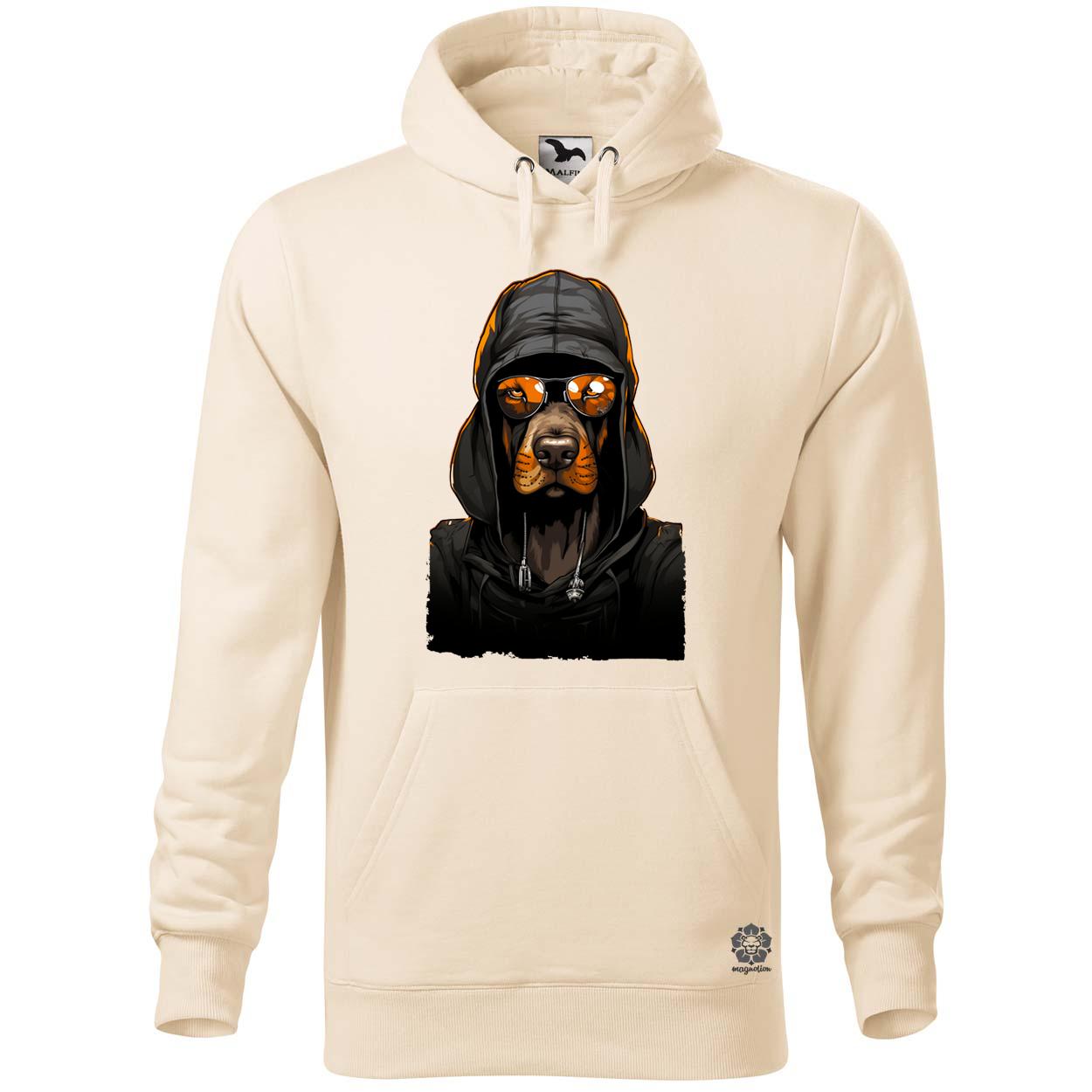 Laza Basset Hound v2 egyedi  pulóver 