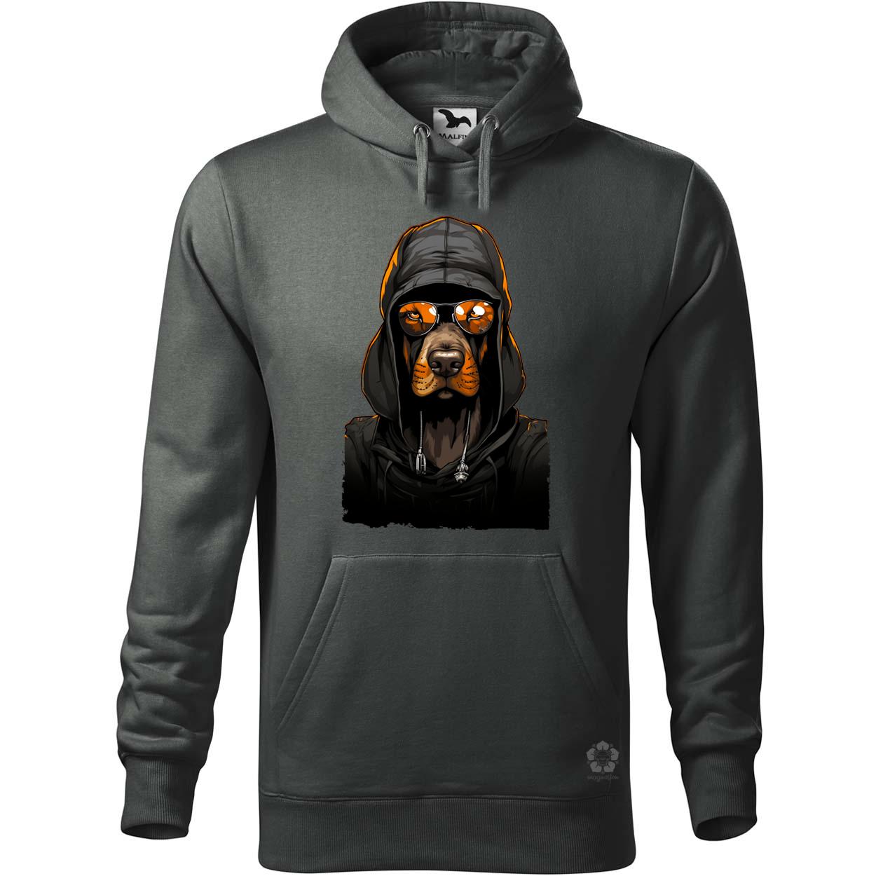 Laza Basset Hound v2 egyedi  pulóver 