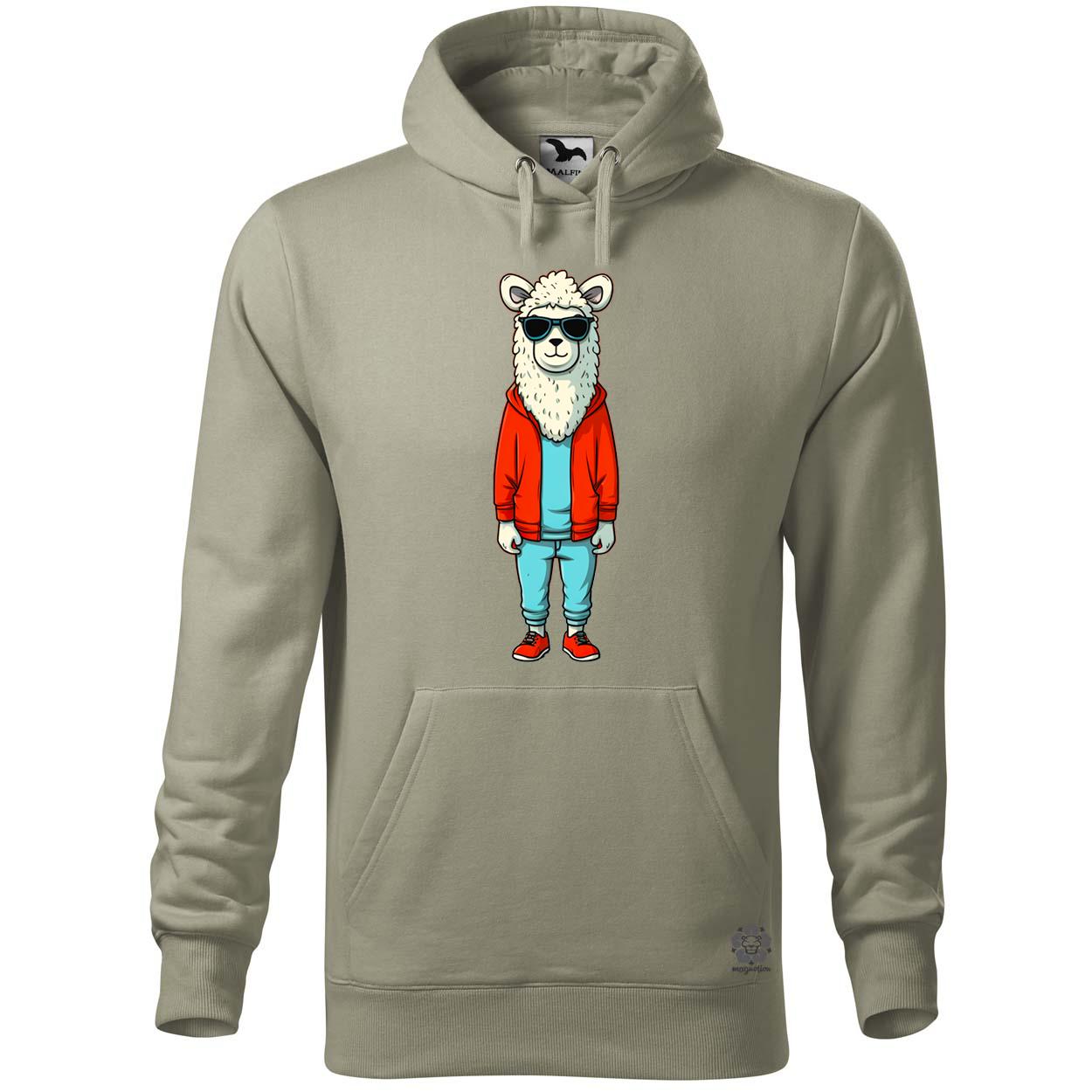 Laza láma srác v1 egyedi  pulóver 