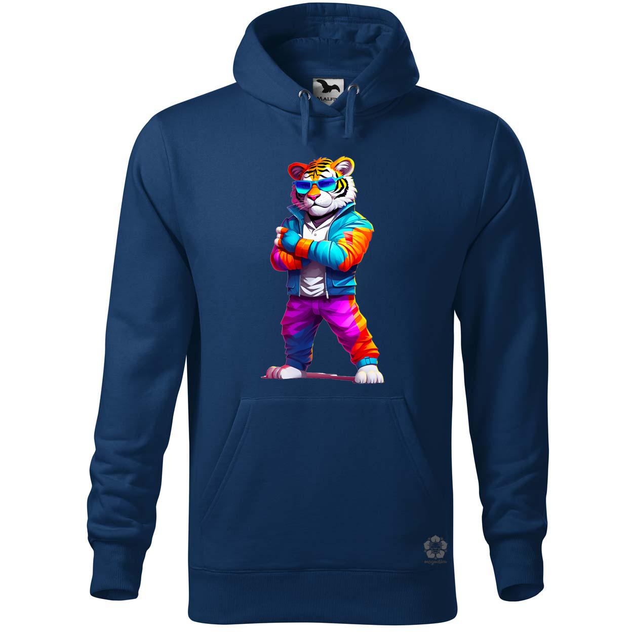 Laza tigris srác v6 egyedi  pulóver 