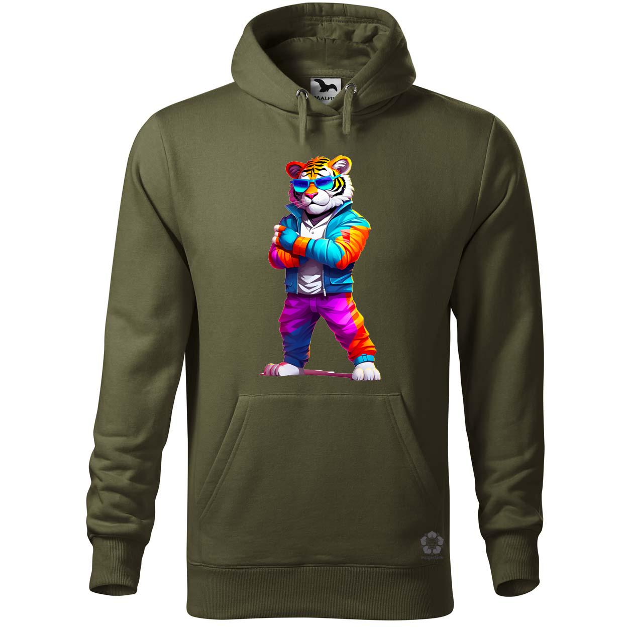 Laza tigris srác v6 egyedi  pulóver 
