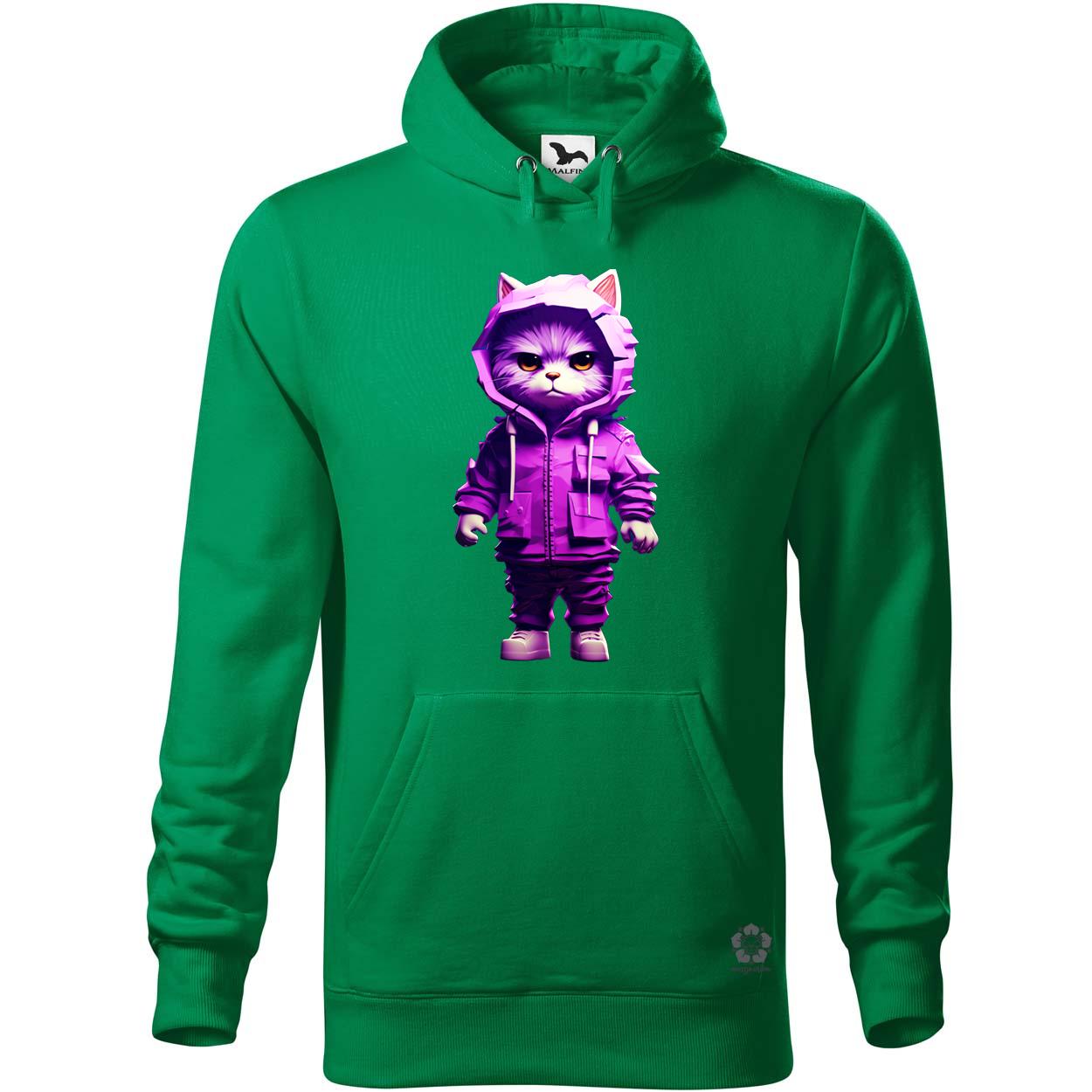 Lila macska srác v2 egyedi  pulóver 