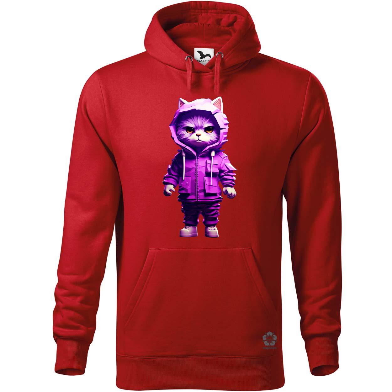 Lila macska srác v2 egyedi  pulóver 