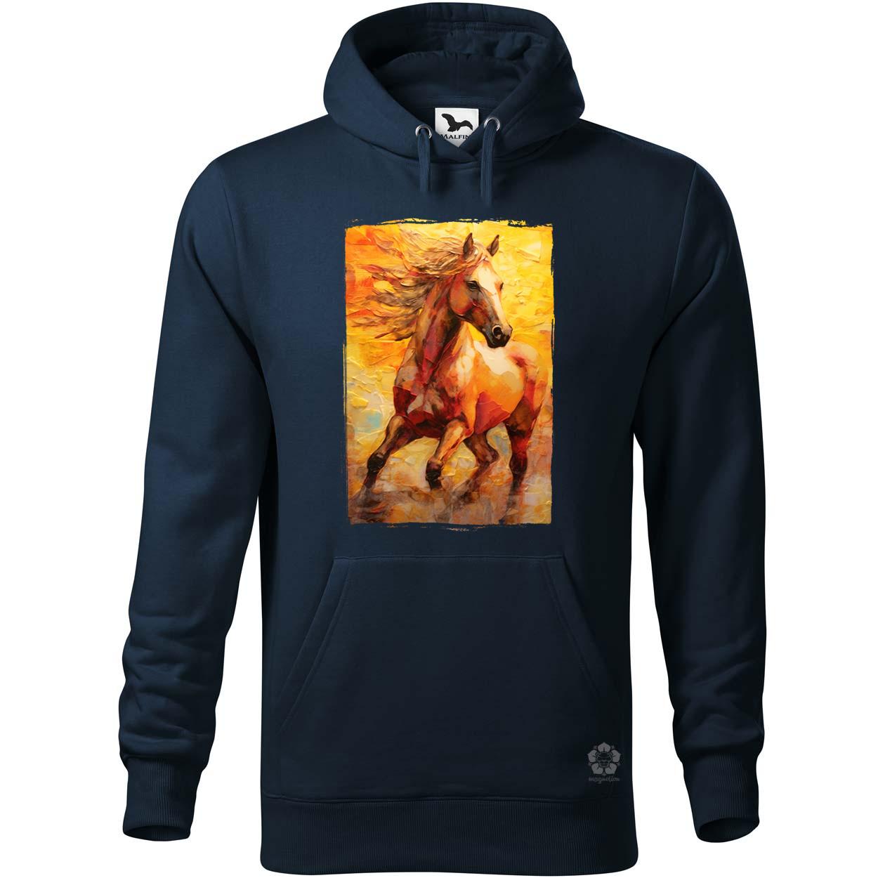 Ló olajfestmény v2 egyedi  pulóver 