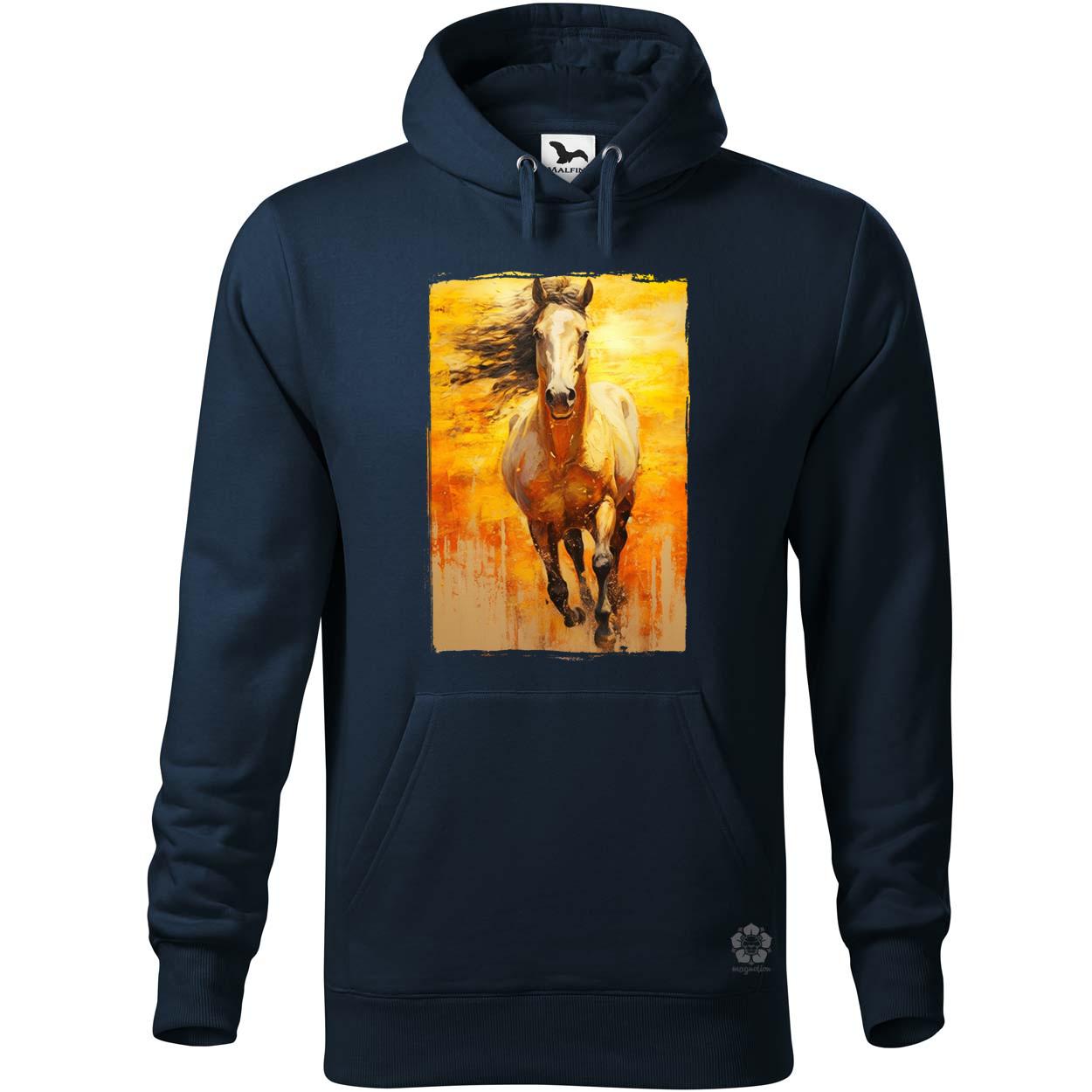 Ló olajfestmény v3 egyedi  pulóver 