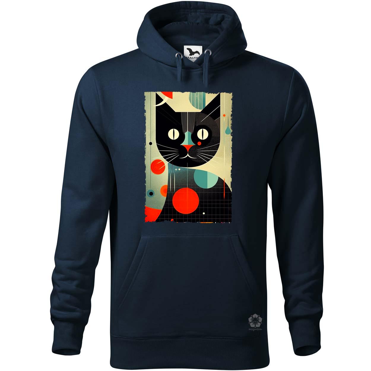 Macska kollázs v6 egyedi  pulóver 