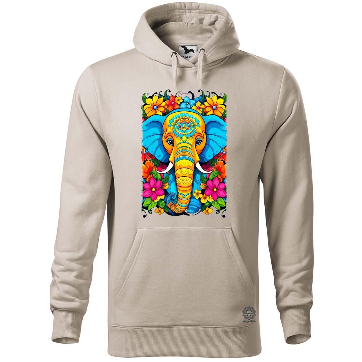 Mandala elefánt v3 egyedi  pulóver 