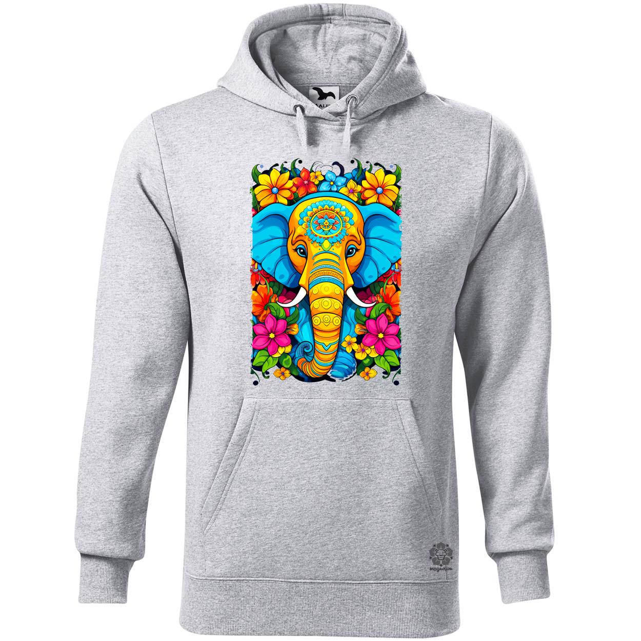 Mandala elefánt v3 egyedi  pulóver 