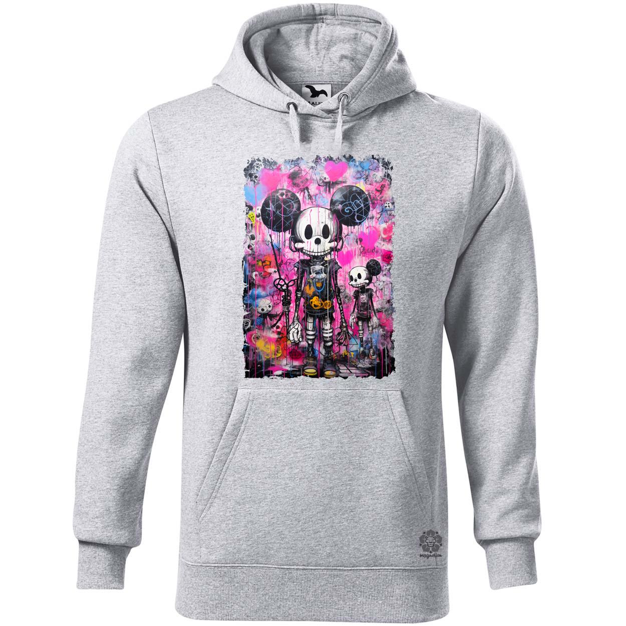 Mickey koponyák v3 egyedi  pulóver 
