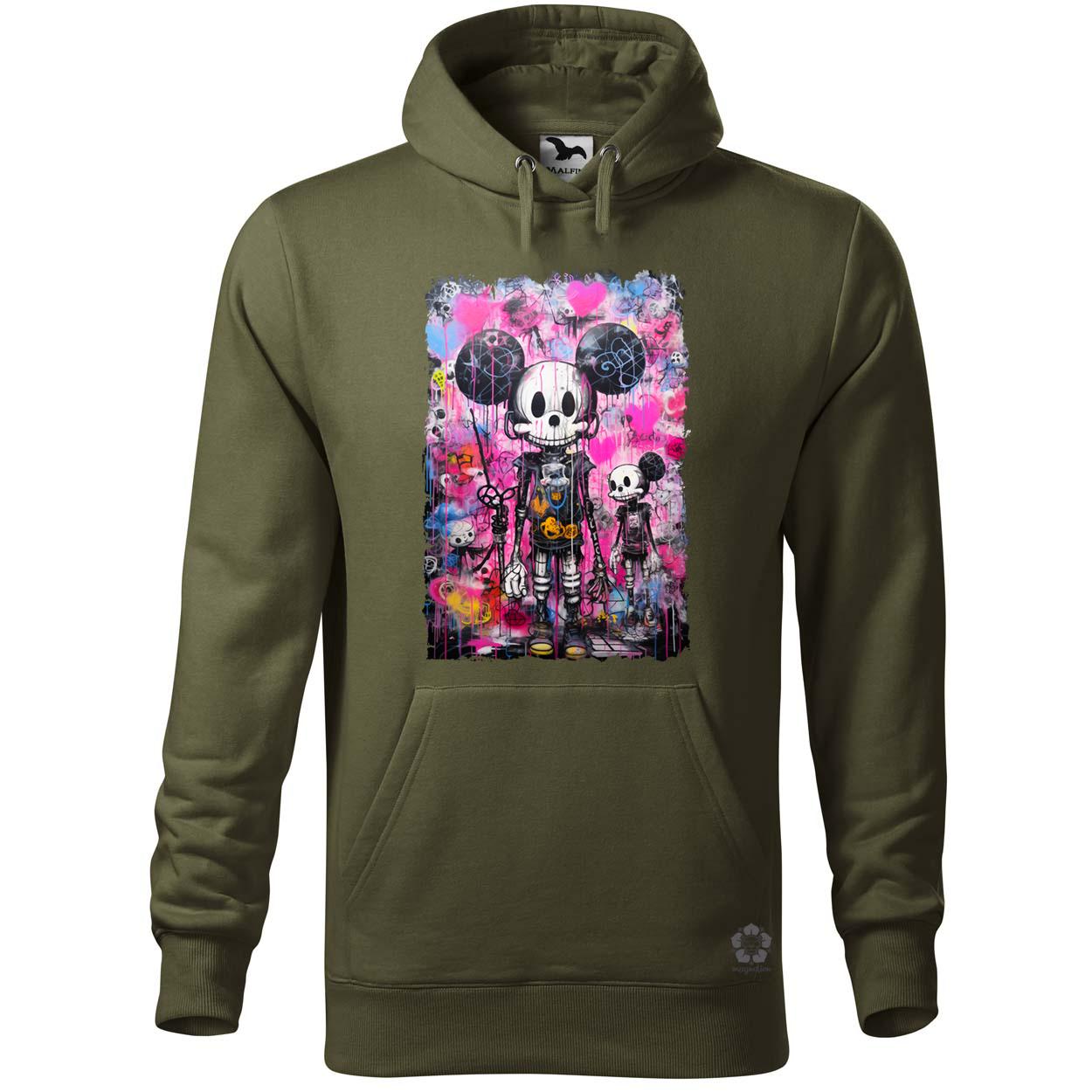 Mickey koponyák v3 egyedi  pulóver 