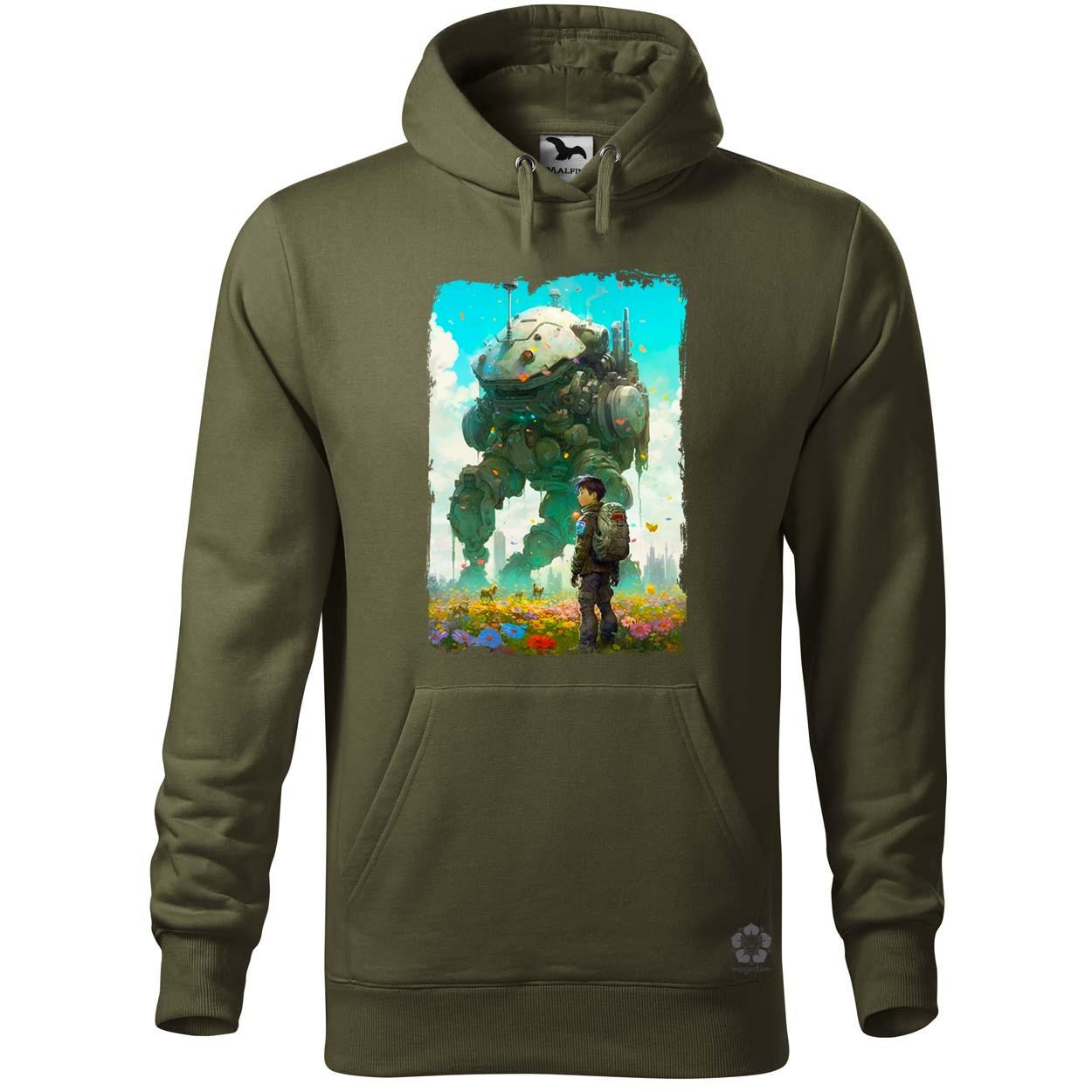 Mecha járőr v1 egyedi  pulóver 