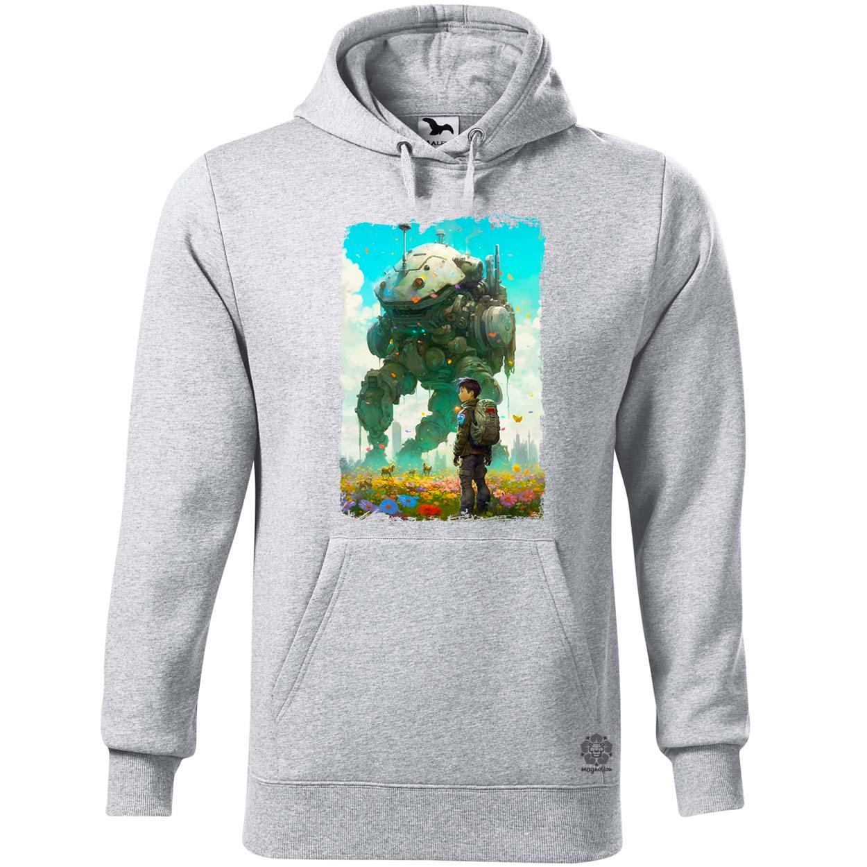 Mecha járőr v1 egyedi  pulóver 