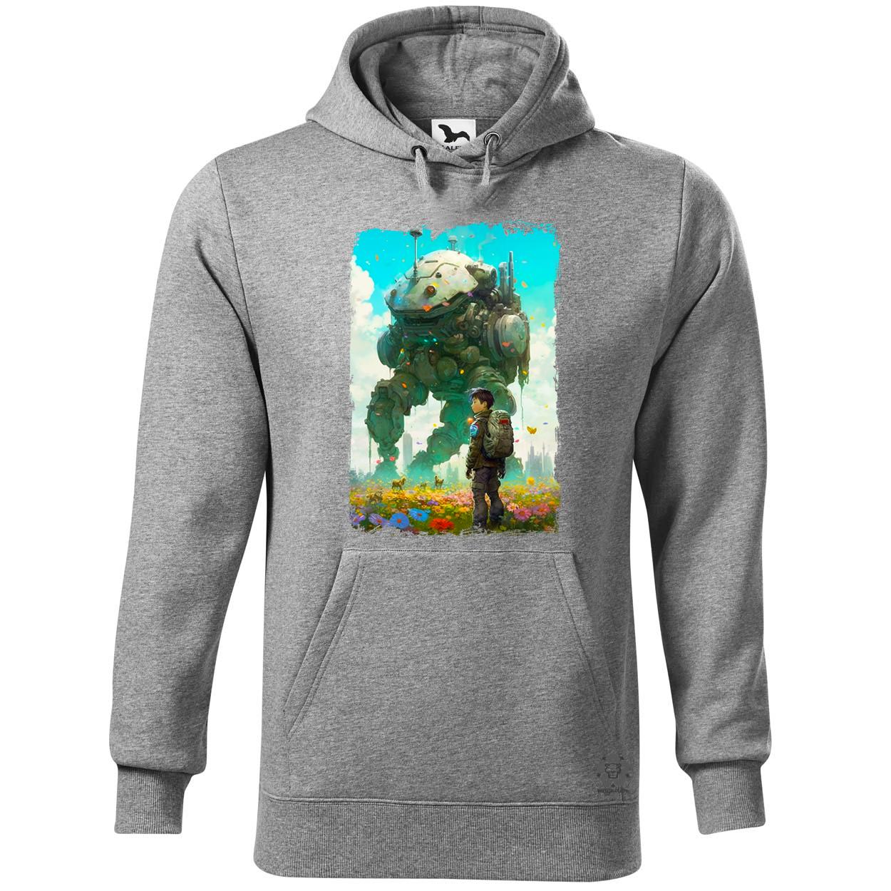 Mecha járőr v1 egyedi  pulóver 