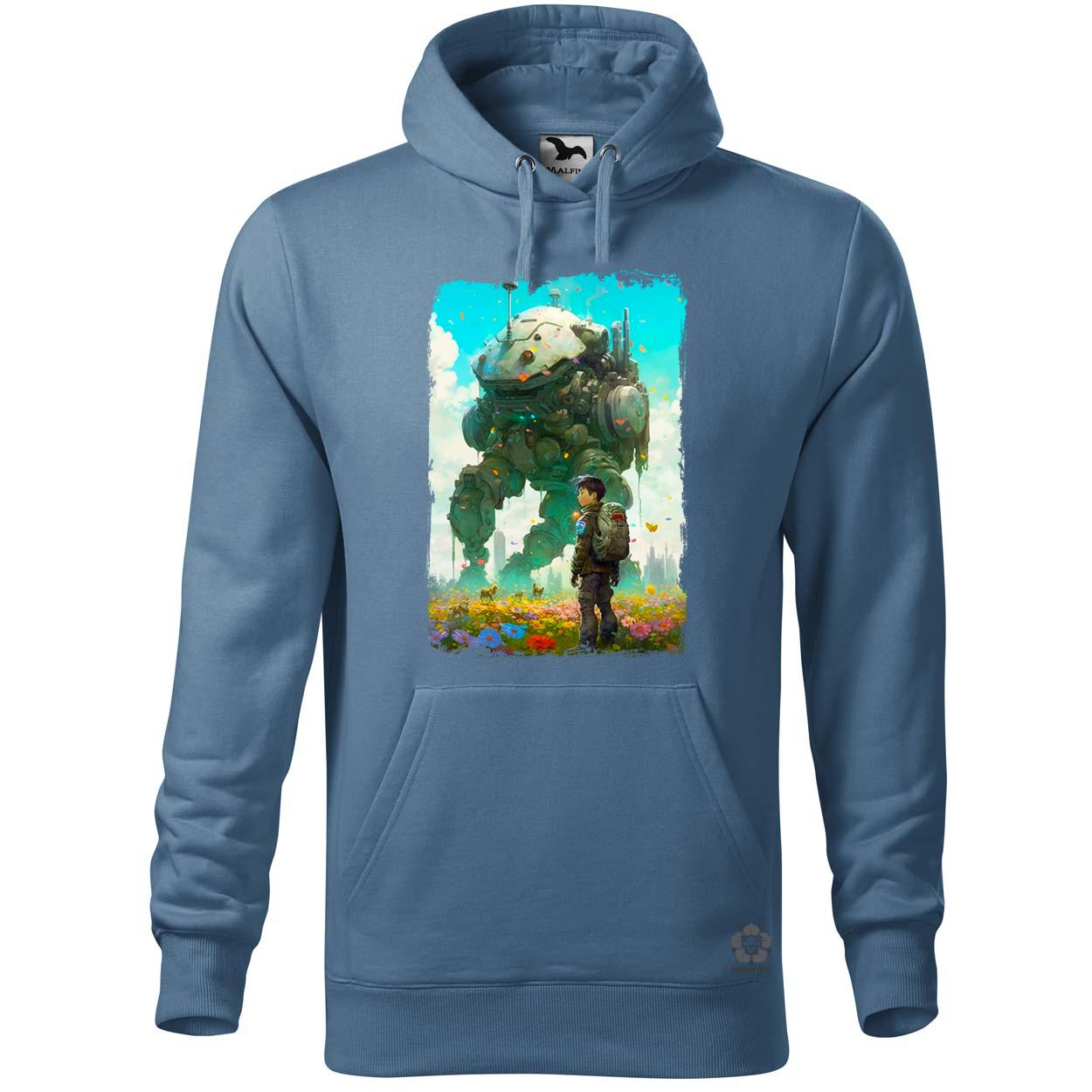 Mecha járőr v1 egyedi  pulóver 