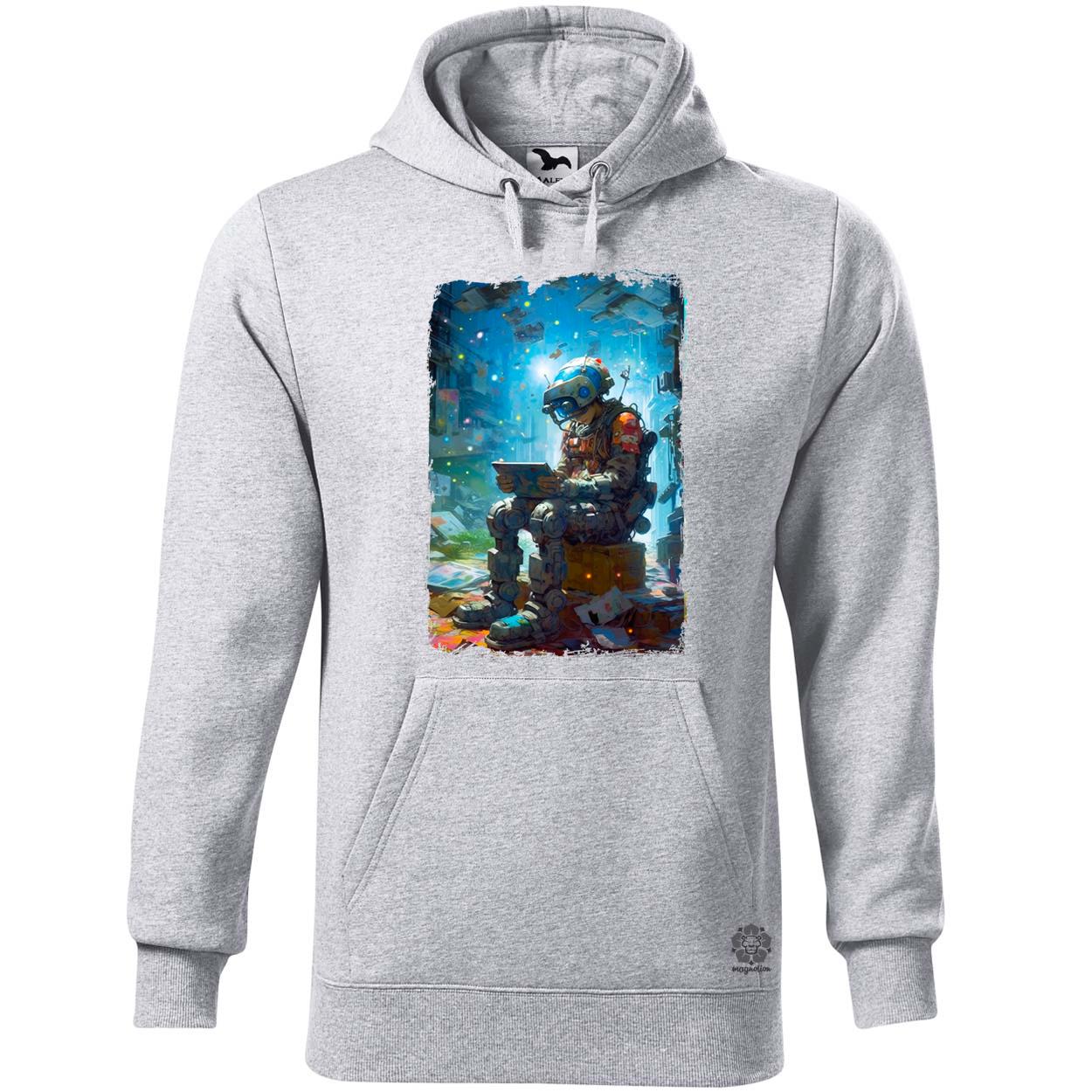 Mecha járőr v2 egyedi  pulóver 
