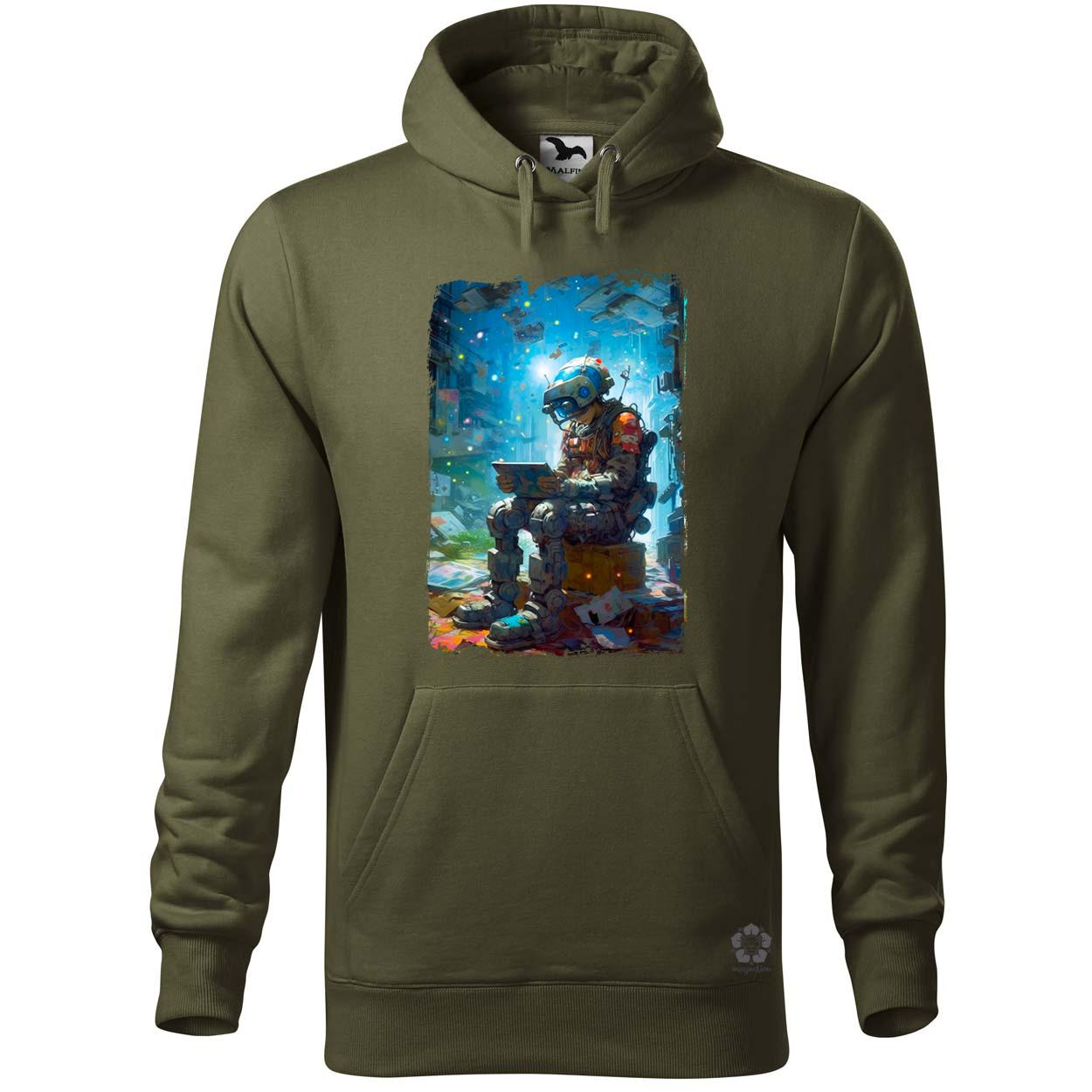 Mecha járőr v2 egyedi  pulóver 