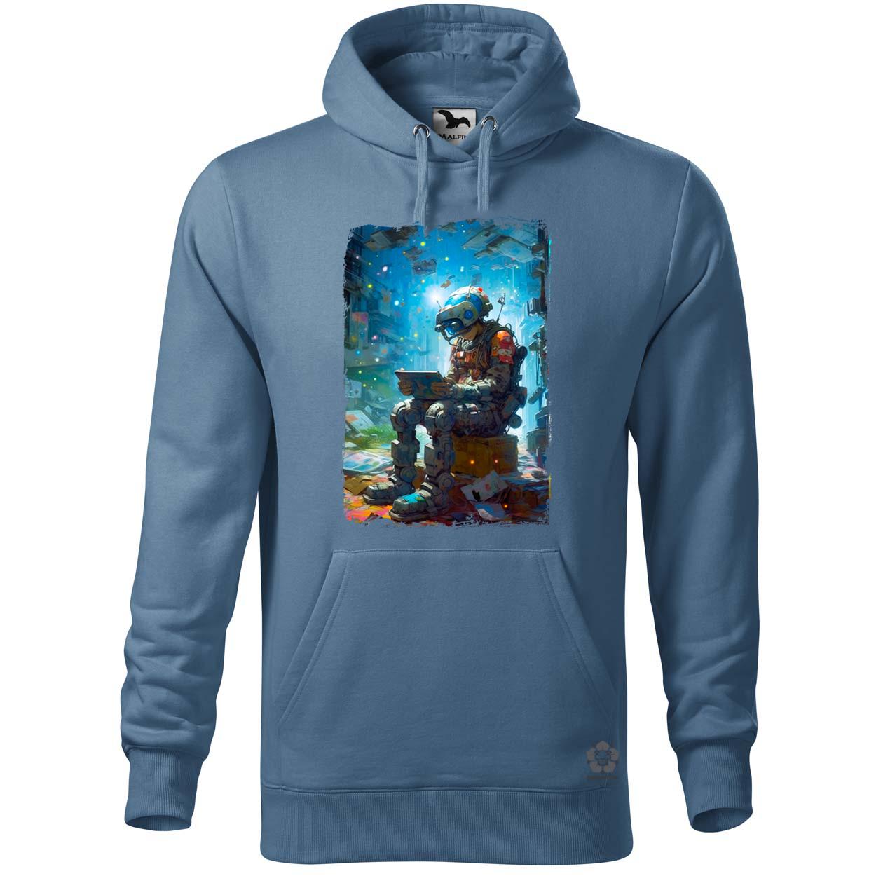 Mecha járőr v2 egyedi  pulóver 