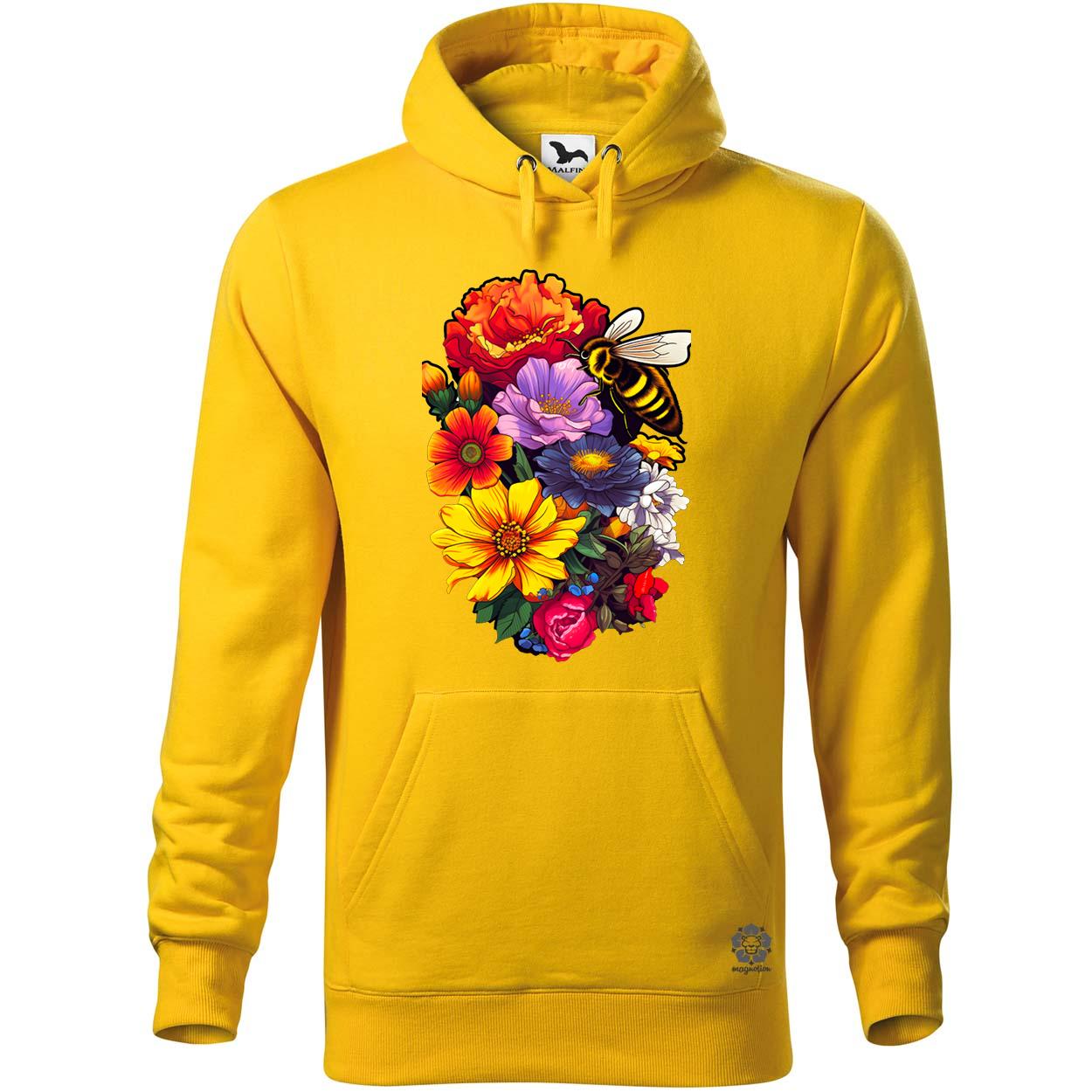Méh és virágok v3 egyedi  pulóver 