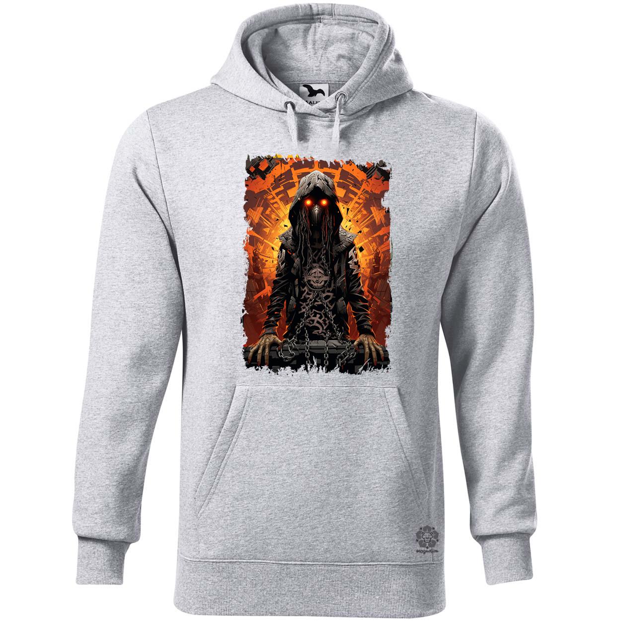Metál fantázia v4 egyedi  pulóver 