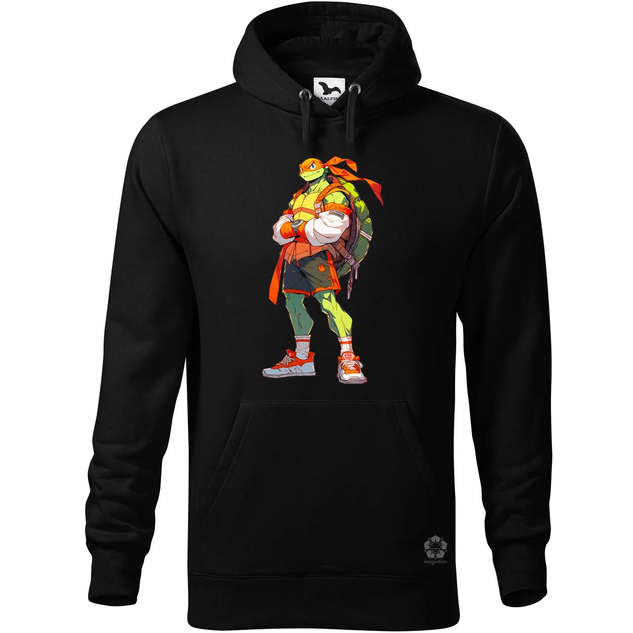 Michelangelo anime fanart v1 egyedi  pulóver 