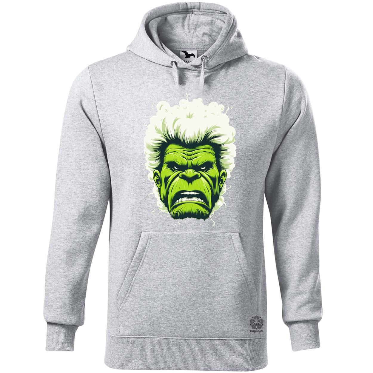 Minimál Hulk v1 egyedi  pulóver 