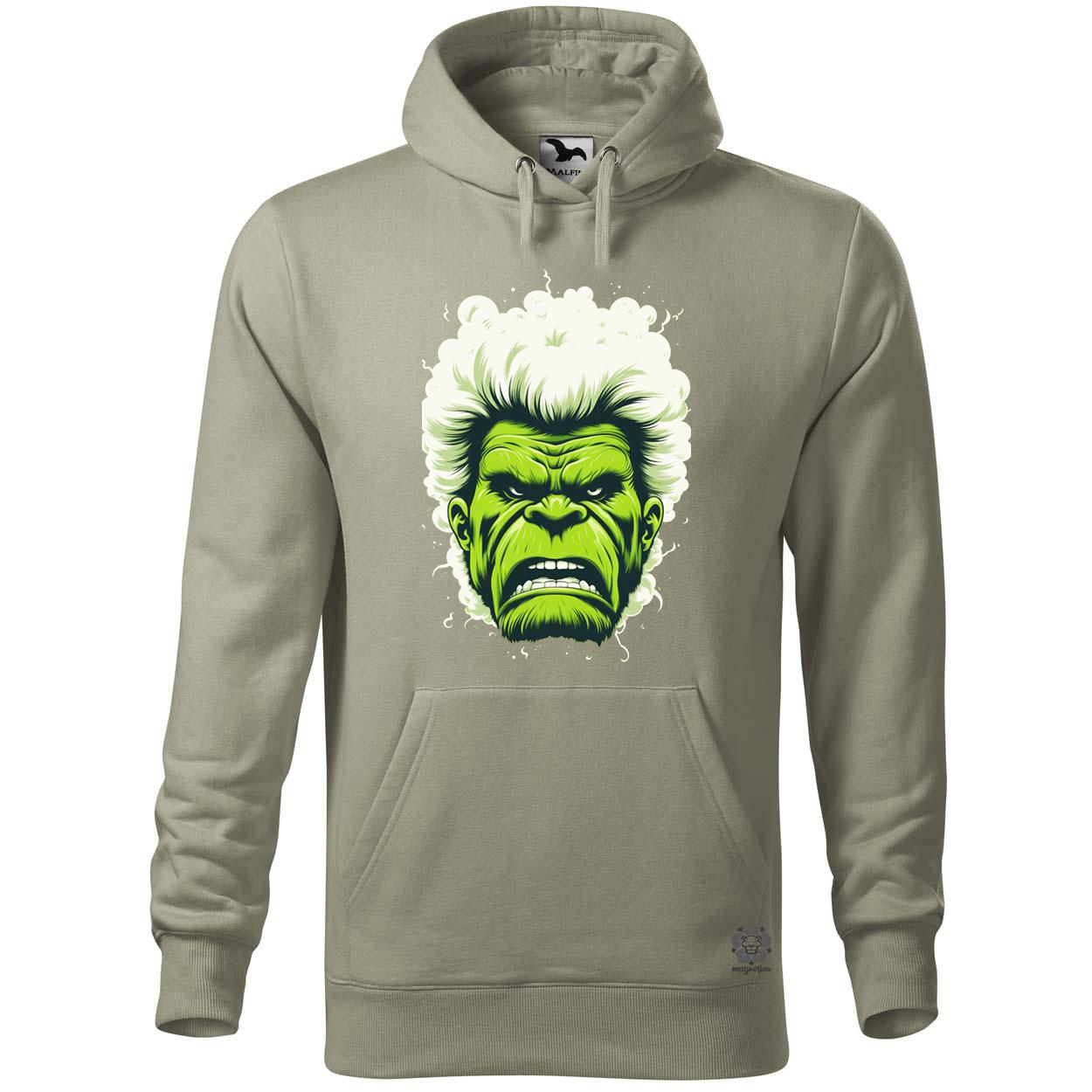 Minimál Hulk v1 egyedi  pulóver 