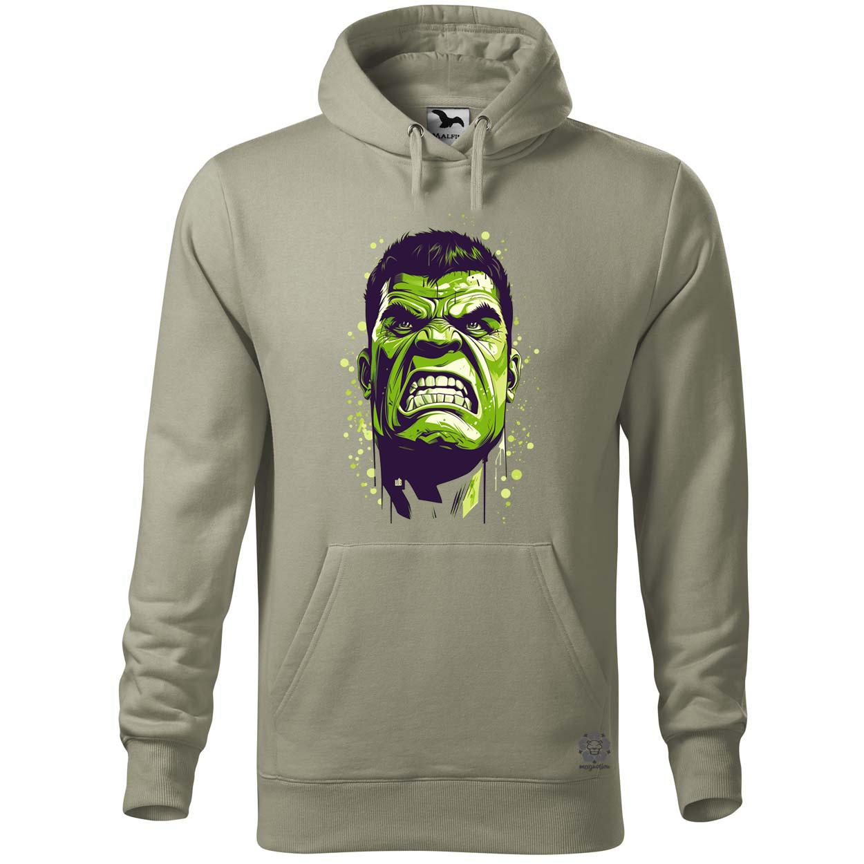 Minimál Hulk v2 egyedi  pulóver 