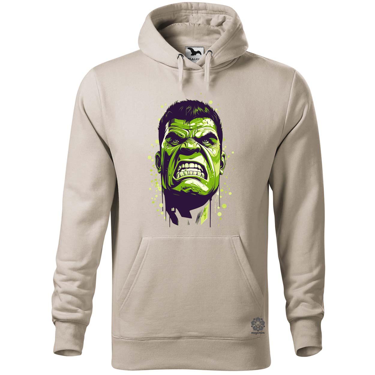 Minimál Hulk v2 egyedi  pulóver 