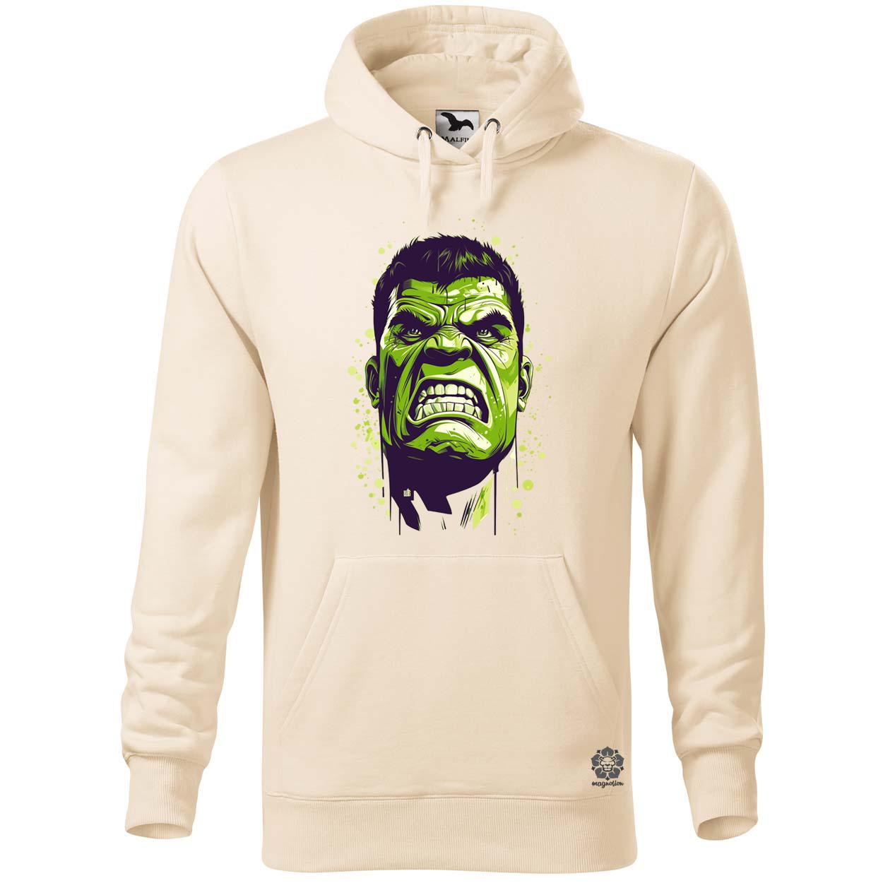 Minimál Hulk v2 egyedi  pulóver 