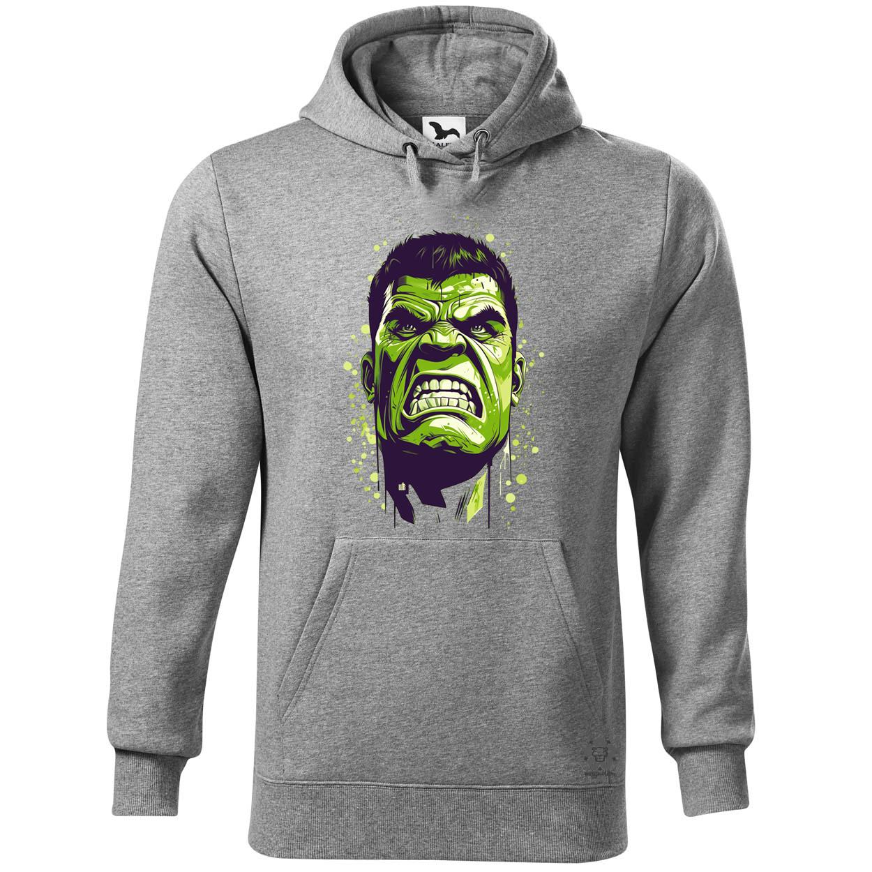Minimál Hulk v2 egyedi  pulóver 