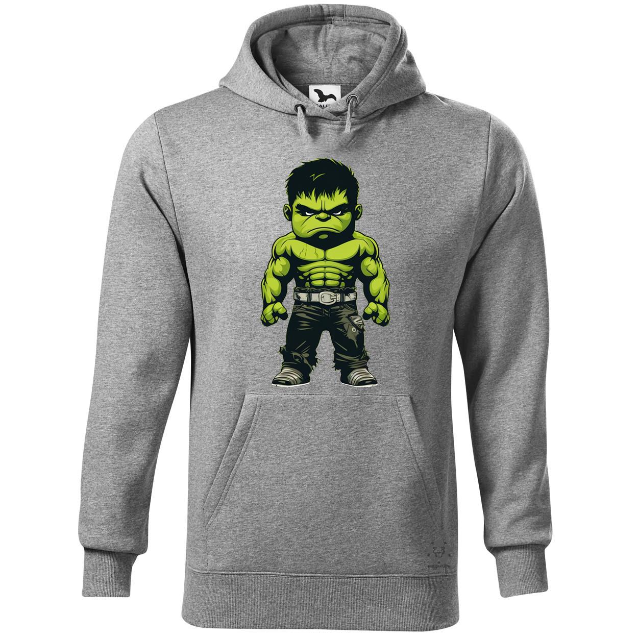 Minimál Hulk v3 egyedi  pulóver 