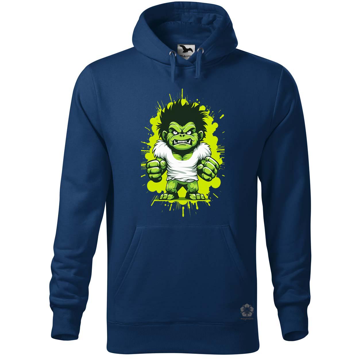 Minimál Hulk v4 egyedi  pulóver 