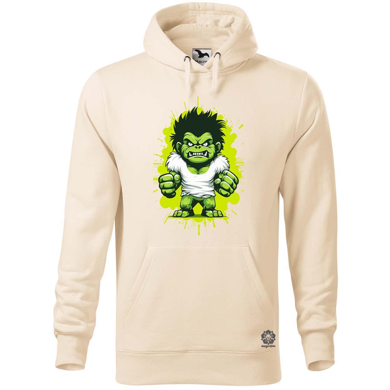 Minimál Hulk v4 egyedi  pulóver 