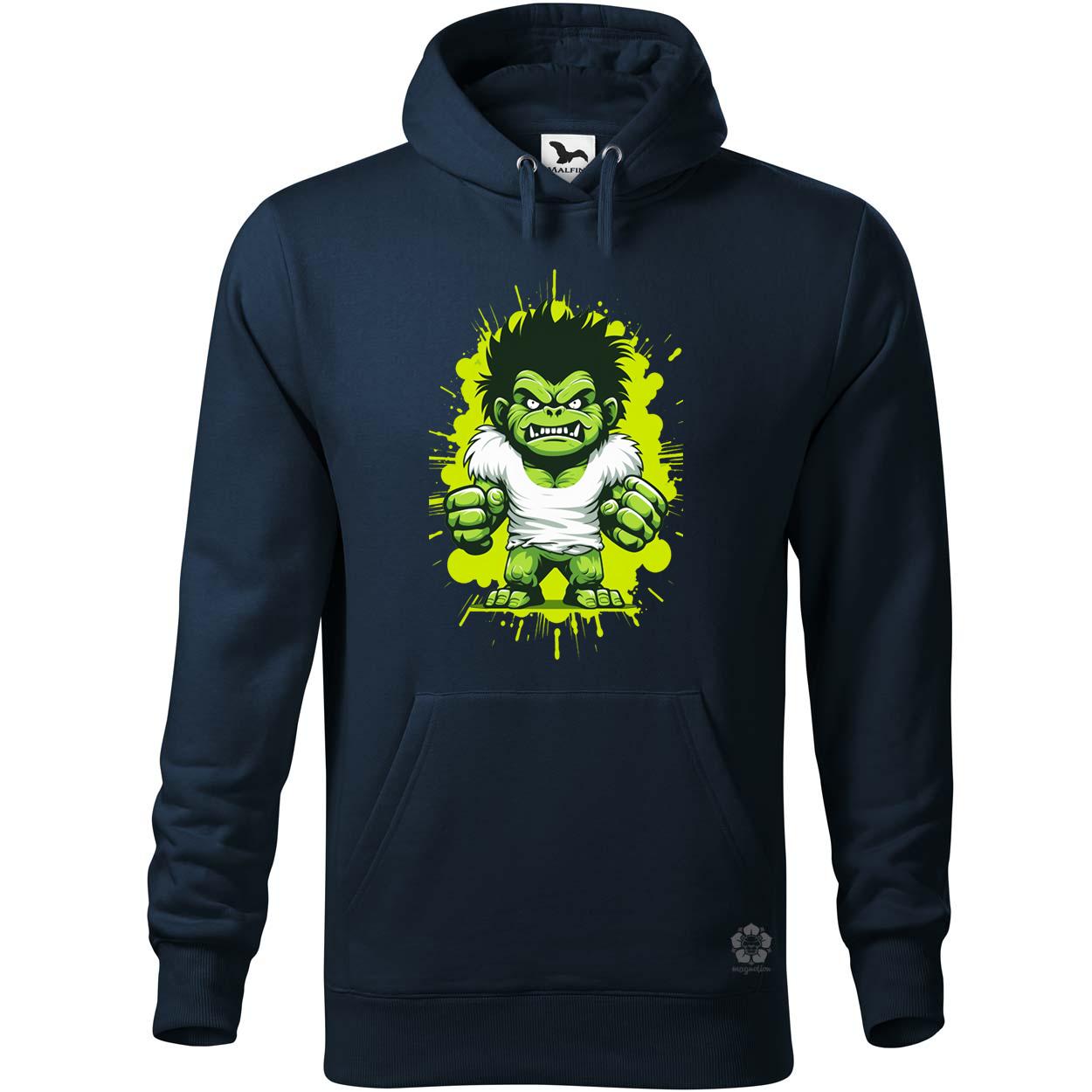 Minimál Hulk v4 egyedi  pulóver 