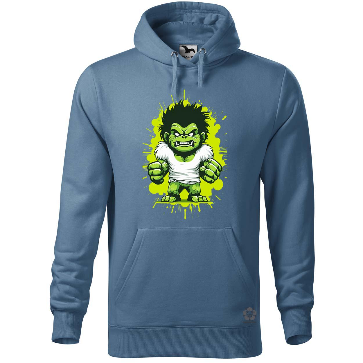 Minimál Hulk v4 egyedi  pulóver 