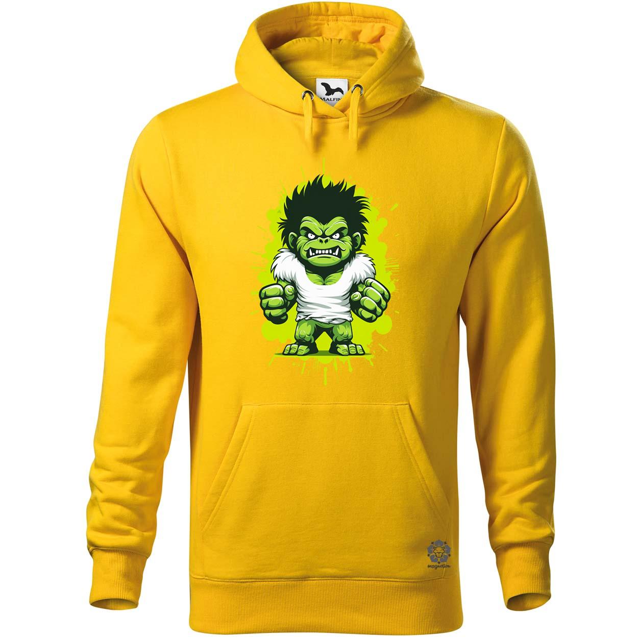 Minimál Hulk v4 egyedi  pulóver 