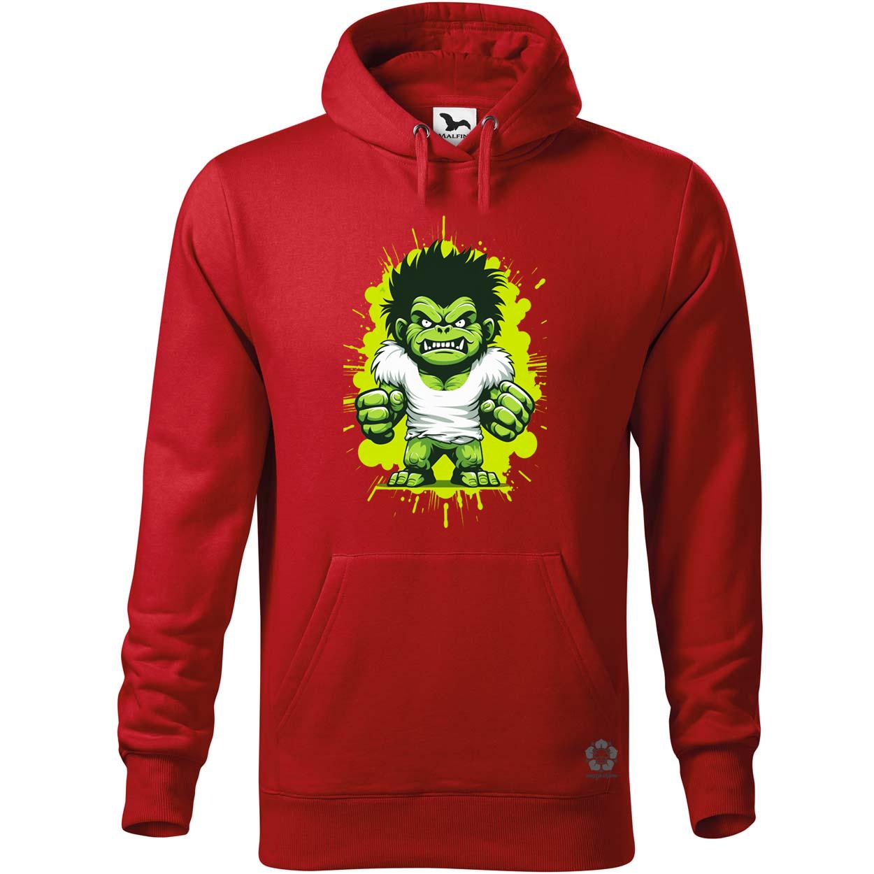 Minimál Hulk v4 egyedi  pulóver 