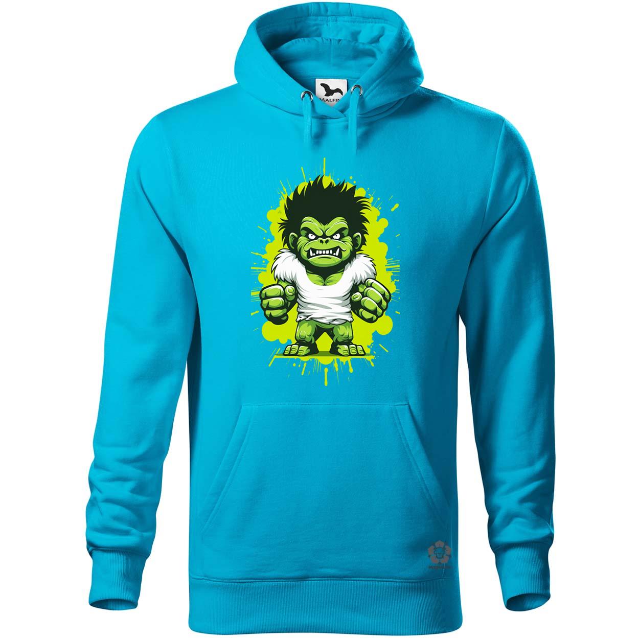 Minimál Hulk v4 egyedi  pulóver 