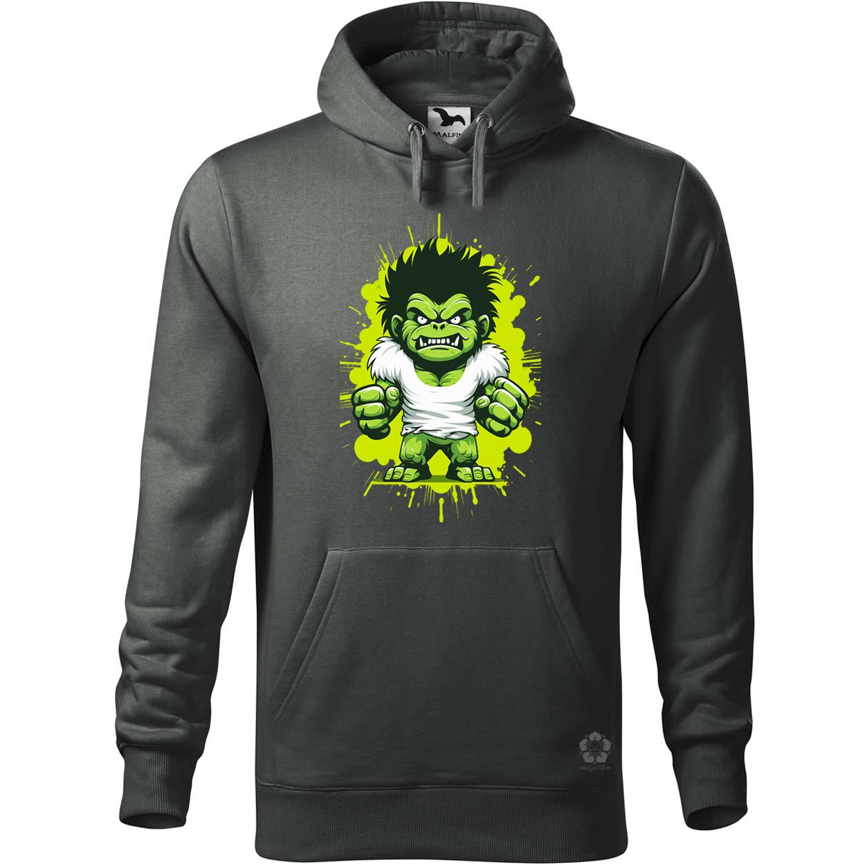 Minimál Hulk v4 egyedi  pulóver 