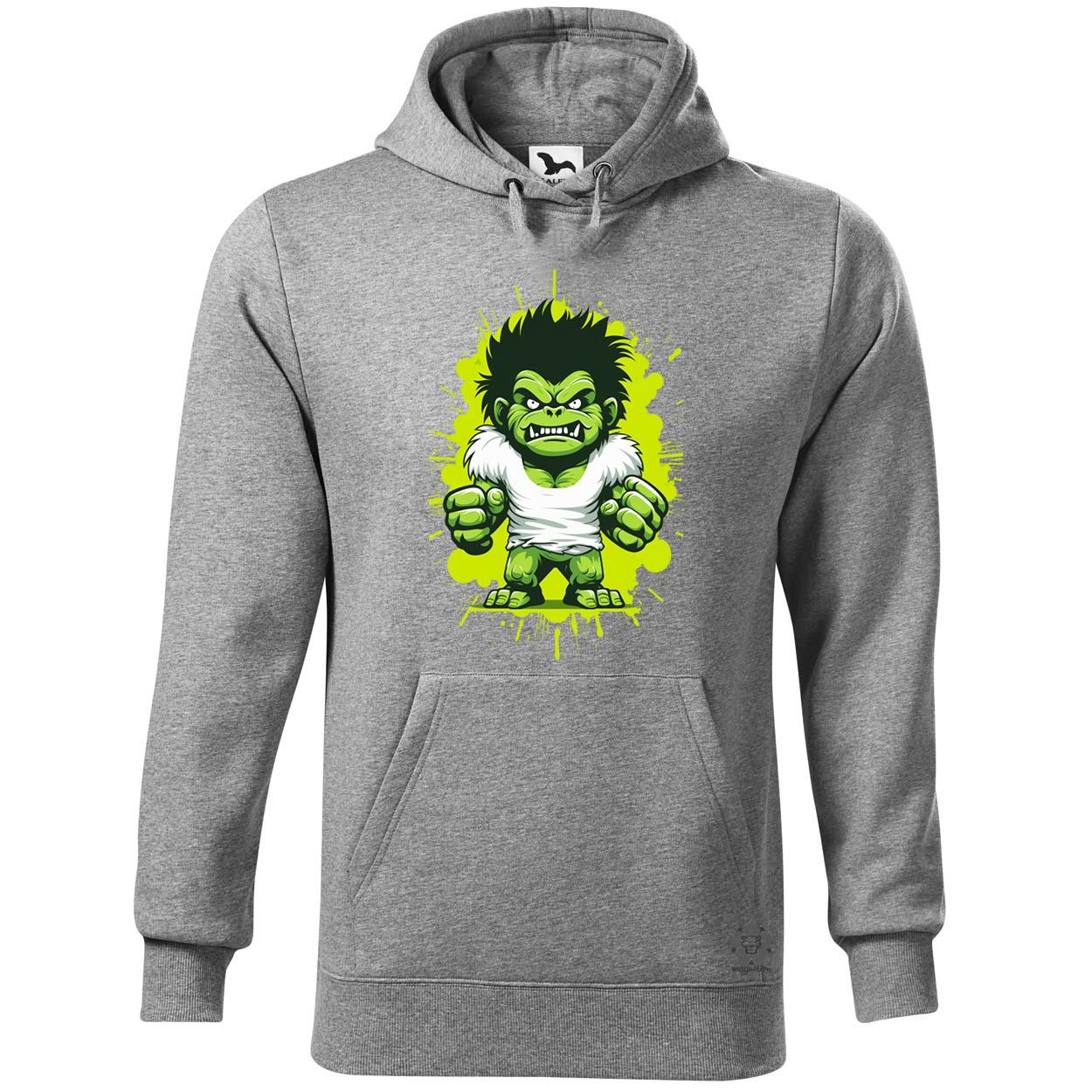Minimál Hulk v4 egyedi  pulóver 