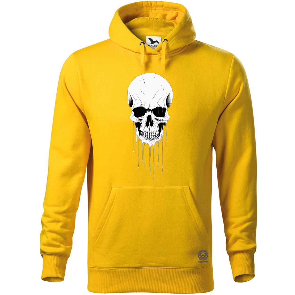 Minimál koponya v3 egyedi  pulóver 