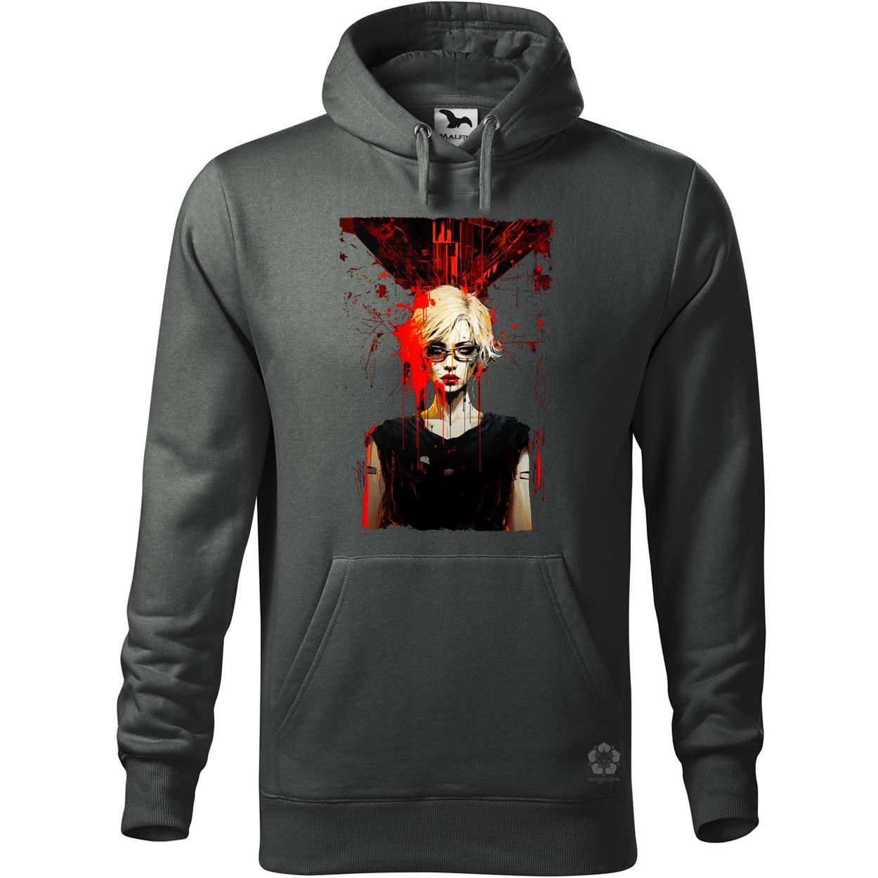 Minimál retrópunk v2 egyedi  pulóver 