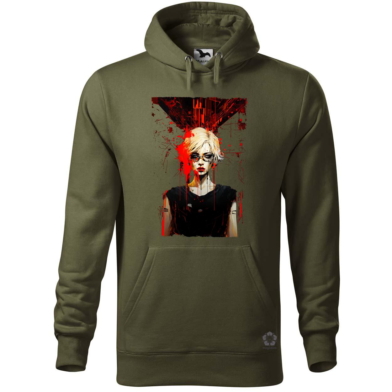 Minimál retrópunk v2 egyedi  pulóver 