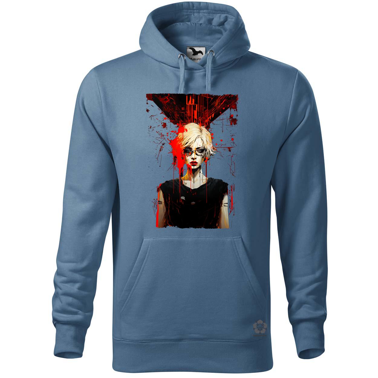 Minimál retrópunk v2 egyedi  pulóver 