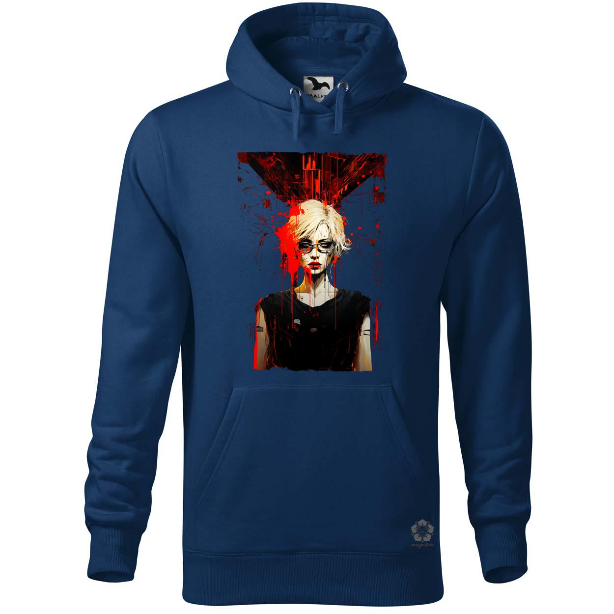 Minimál retrópunk v2 egyedi  pulóver 